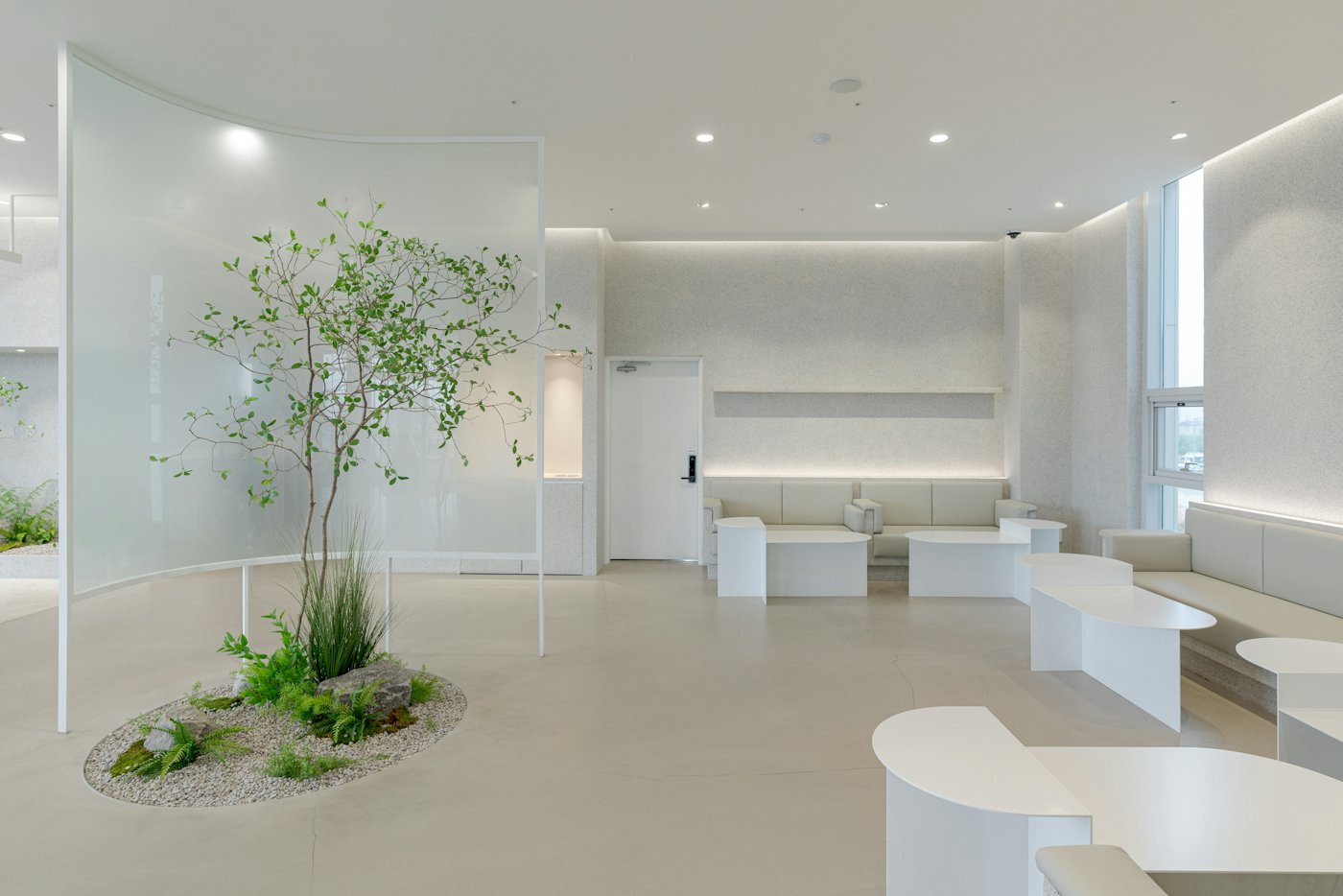 The calm patient lounge