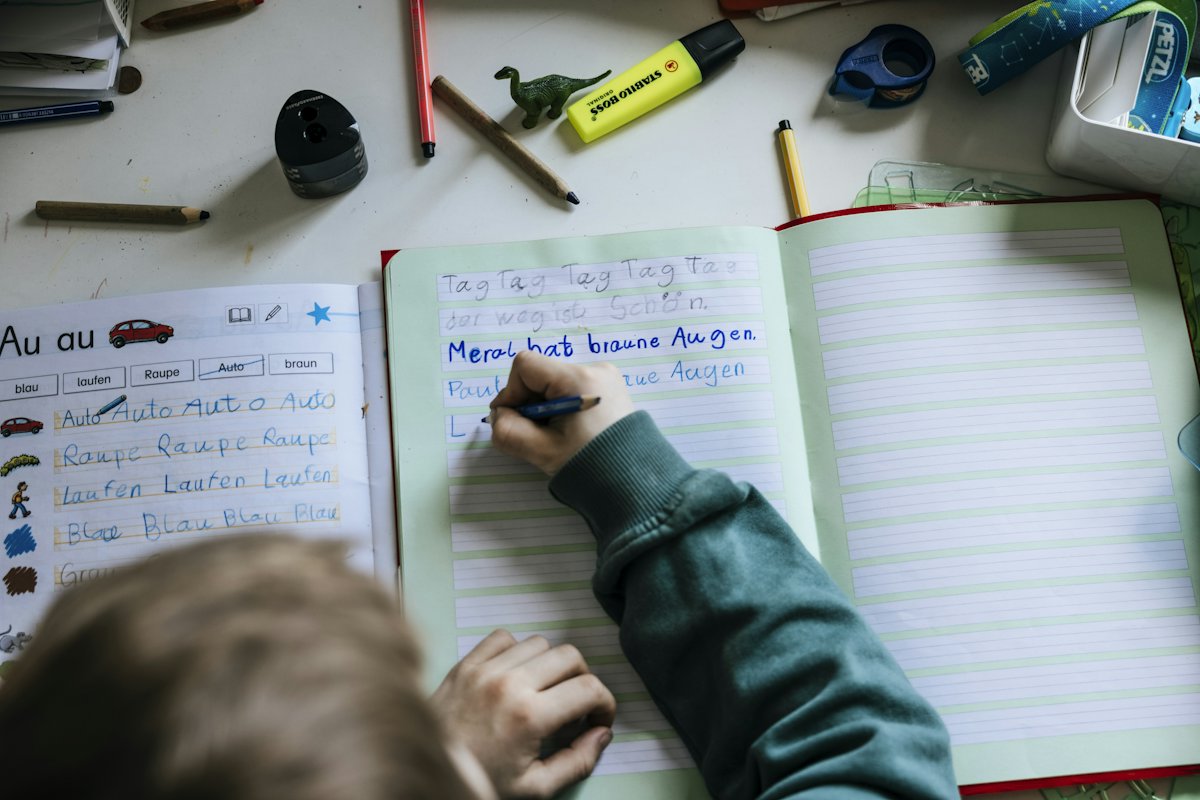 A notebook with neat working